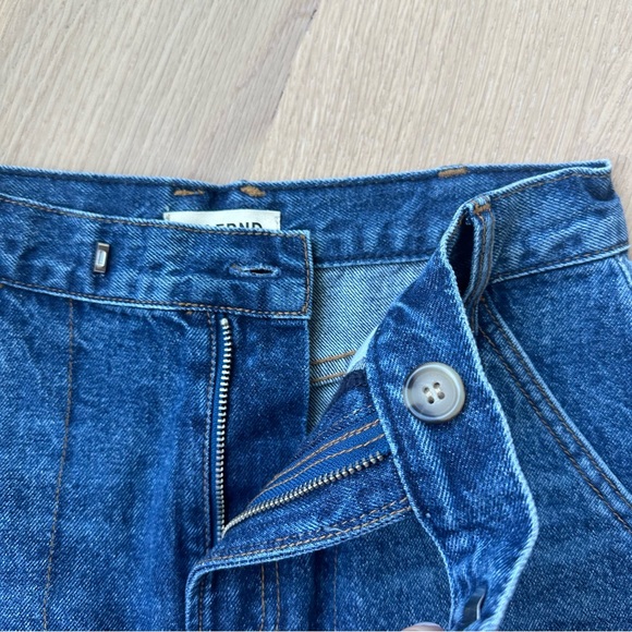 GRLFRND Elyse Trouser Cargo Jean in Crissy Field, Size 24. - Picture 7 of 12